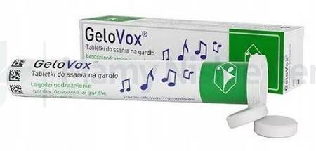 Gelovox porzeczowo-mentolowy 20 tabletek do ssania